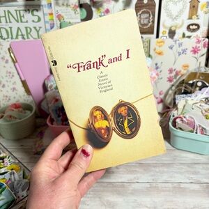 “Frank” And I Vintage Paperback Book By Anonymous Erotic Novel 1980 Black Cat